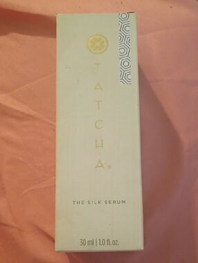 Tatcha Silk Serum Packaging - Ivory and Gold